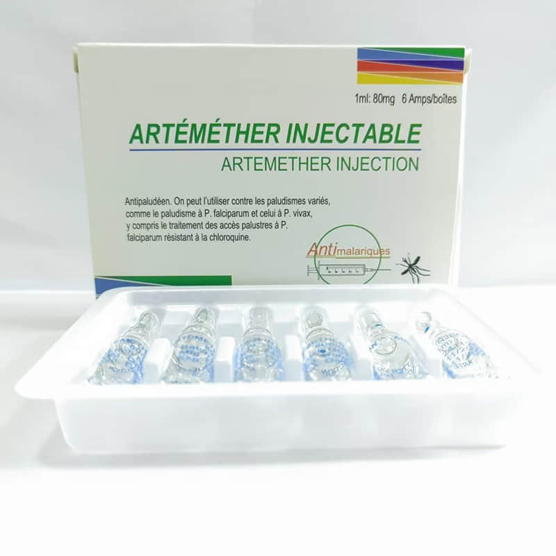 Artemether Injection Anti-Malaria 1ml:80mg 6 amps Hot Sale GMP Certified