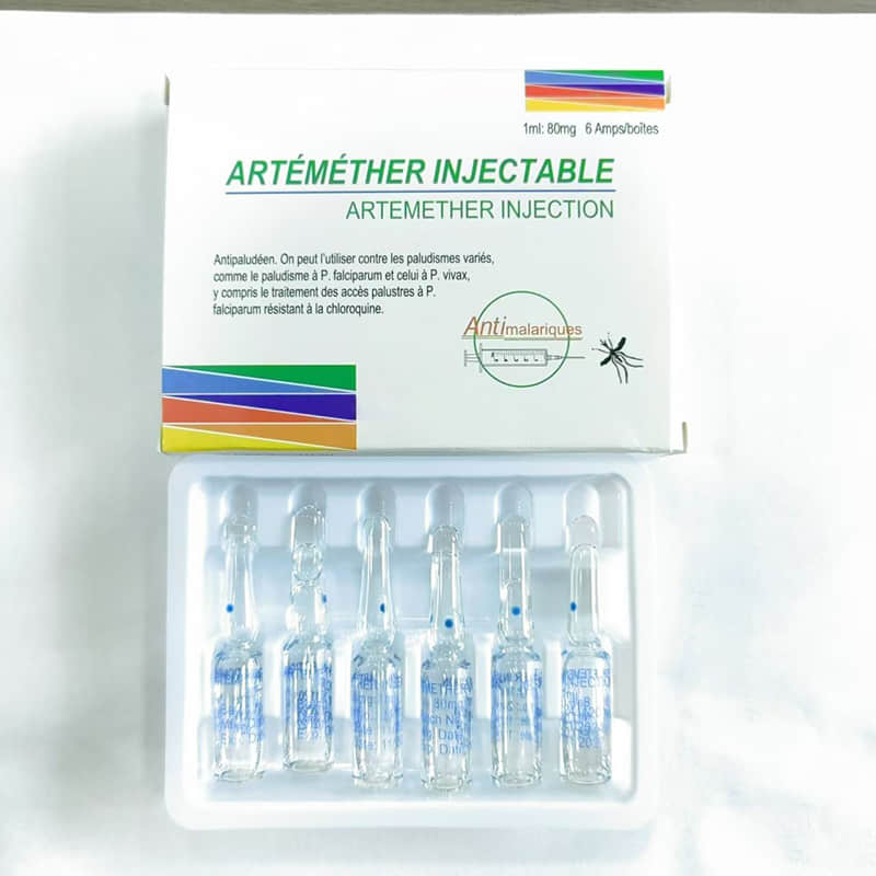 Artemether Injection Anti-Malaria 1ml:80mg 6 amps Hot Sale GMP ...