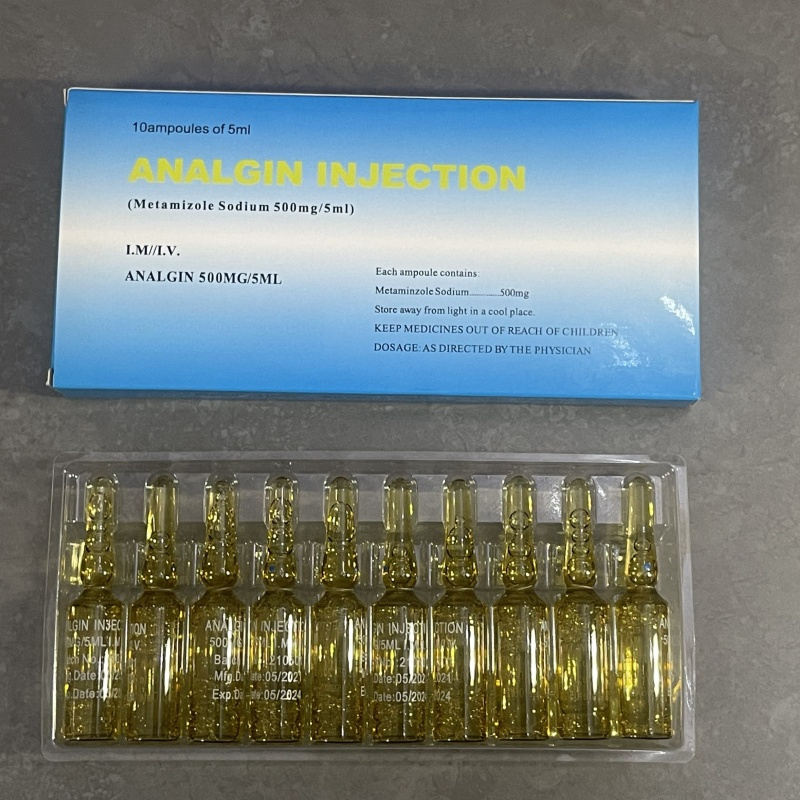 Analgin Injection Metamizole Sodium Injection 500mg/2ml 500mg/5ml 2.5g ...