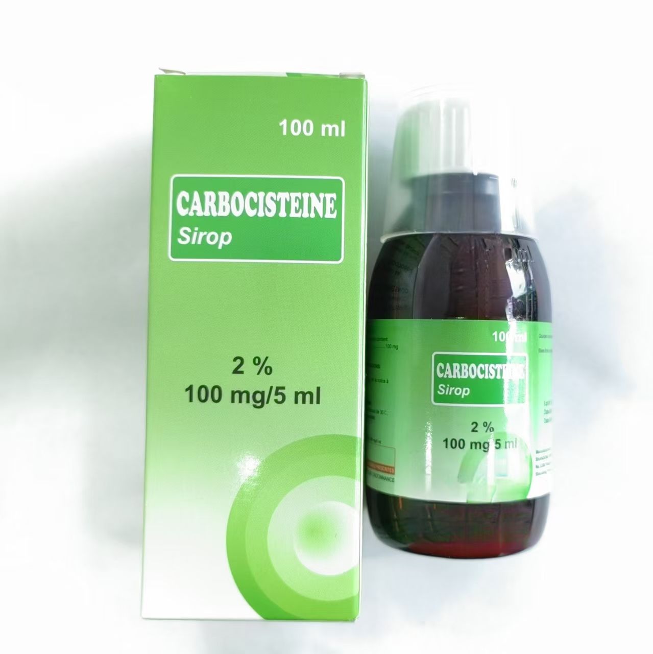 Carbocisteine Syrup 2% 100mg/5ml